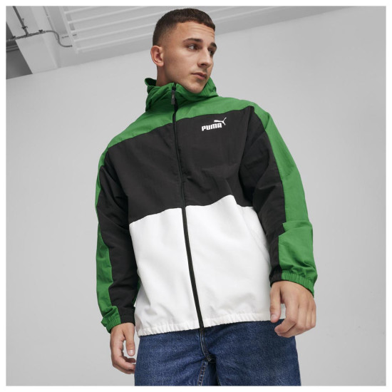 Puma Ανδρικό Αντιανεμικό μπουφάν Hooded Windbreaker Puma Ανδρικό Αντιανεμικό μπουφάν Hooded Windbreaker